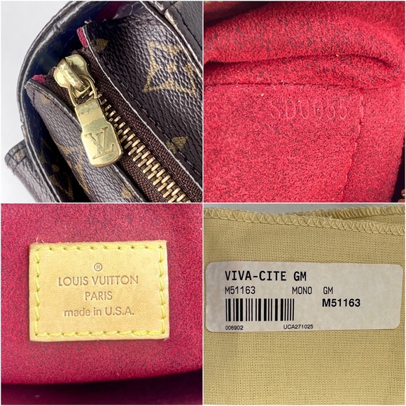 ❌SOLD❌ ✨💎AUTHENTIC💎✨ Louis Vuitton Viva Cite GM - Picture 12 of 16